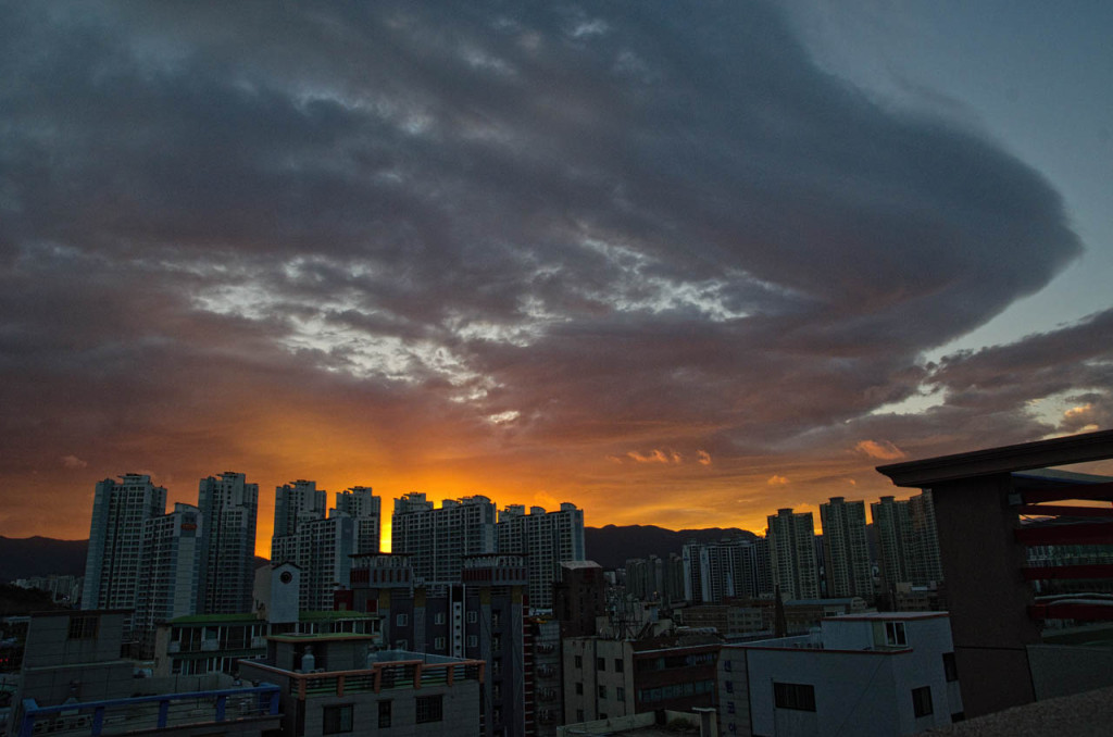 jaesong at dusk